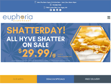 Tablet Screenshot of euphoriawellnessnv.com